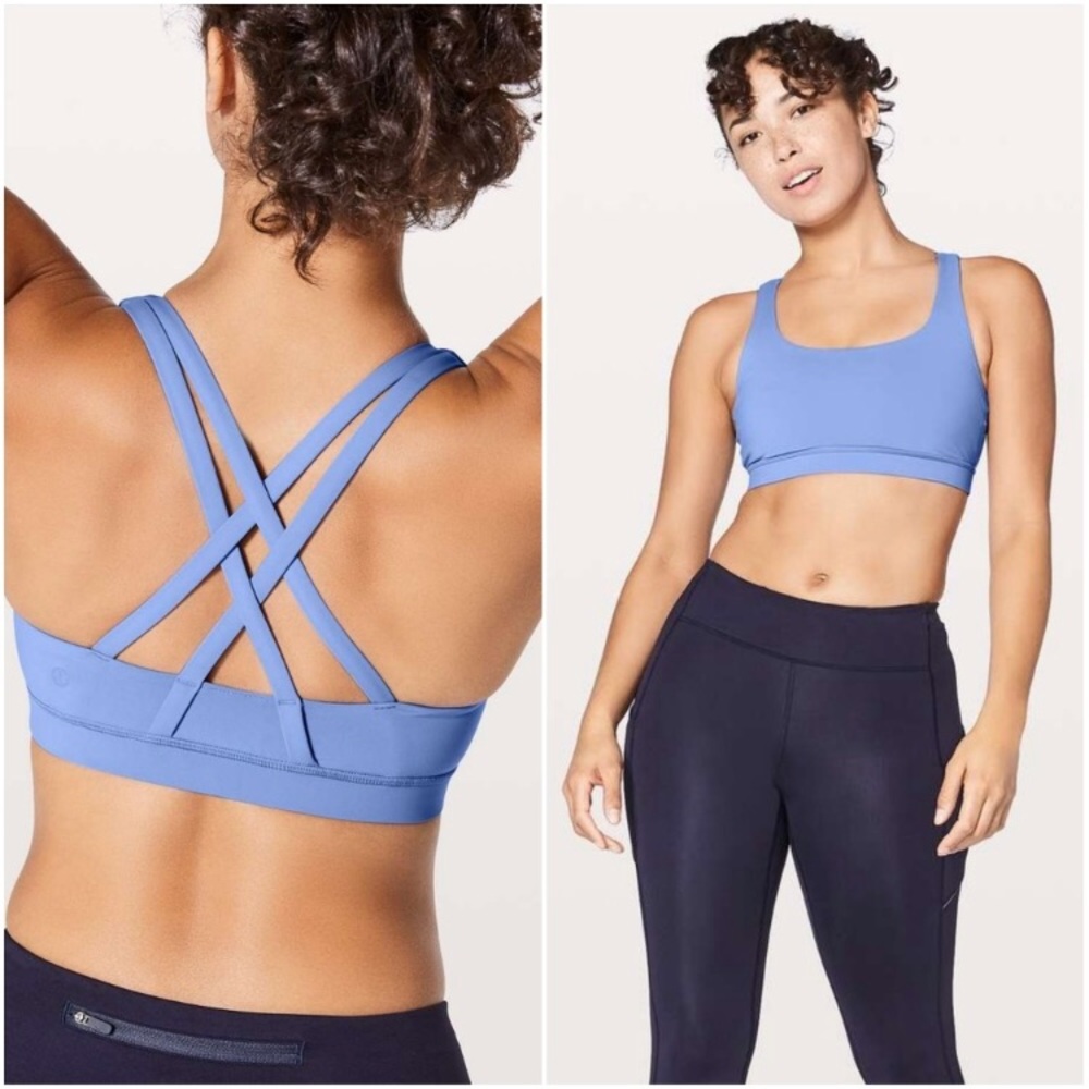 Lululemon Energy Bra in Lulluby Blue